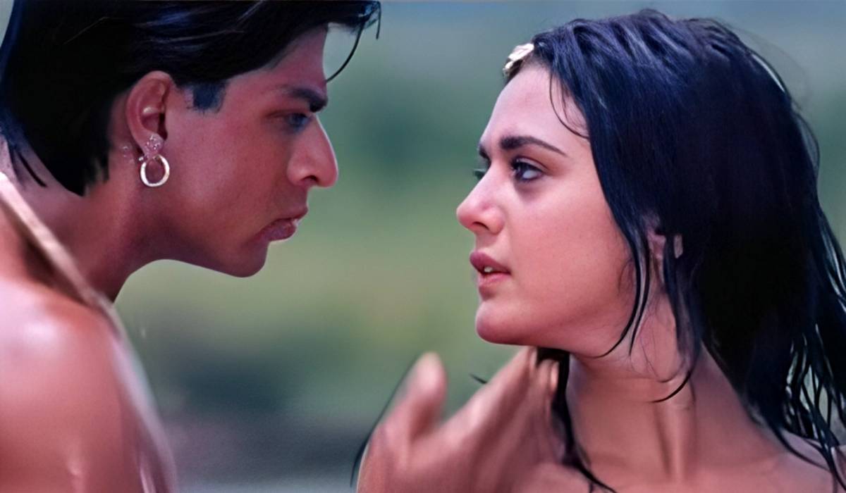 Preity Zinta in Dil Se, Actresses who made their Bollywood debut with Shah Rukh Khan