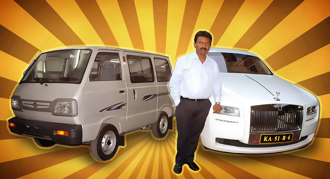 Ramesh Babu Barbar from Maruti Omni to Rolls Royce Owner