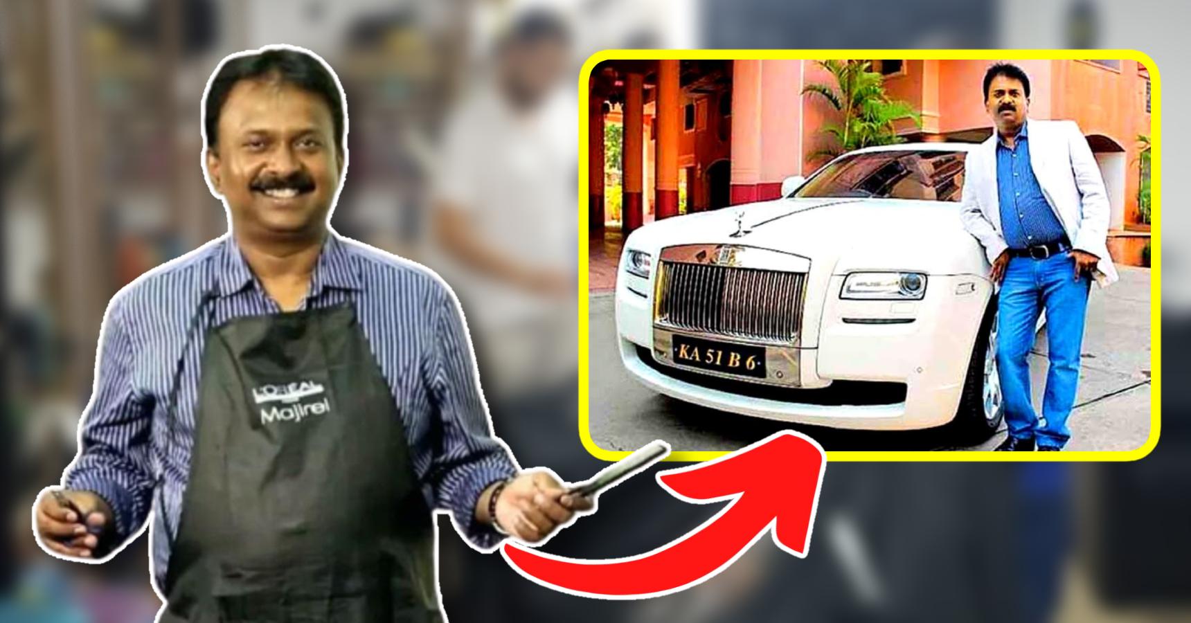 Ramesh Babu Richest Barbar who owns 400 Luxury cars in her collection for renting