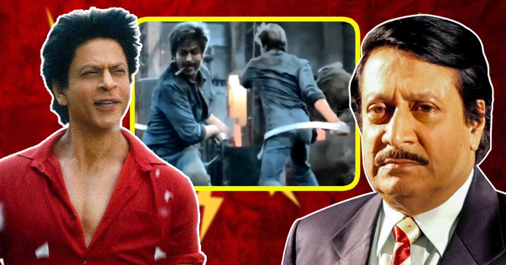 Shah Rukh Khan Jawan fight Scene inspired by Ranjit Mallick meme viral on internet