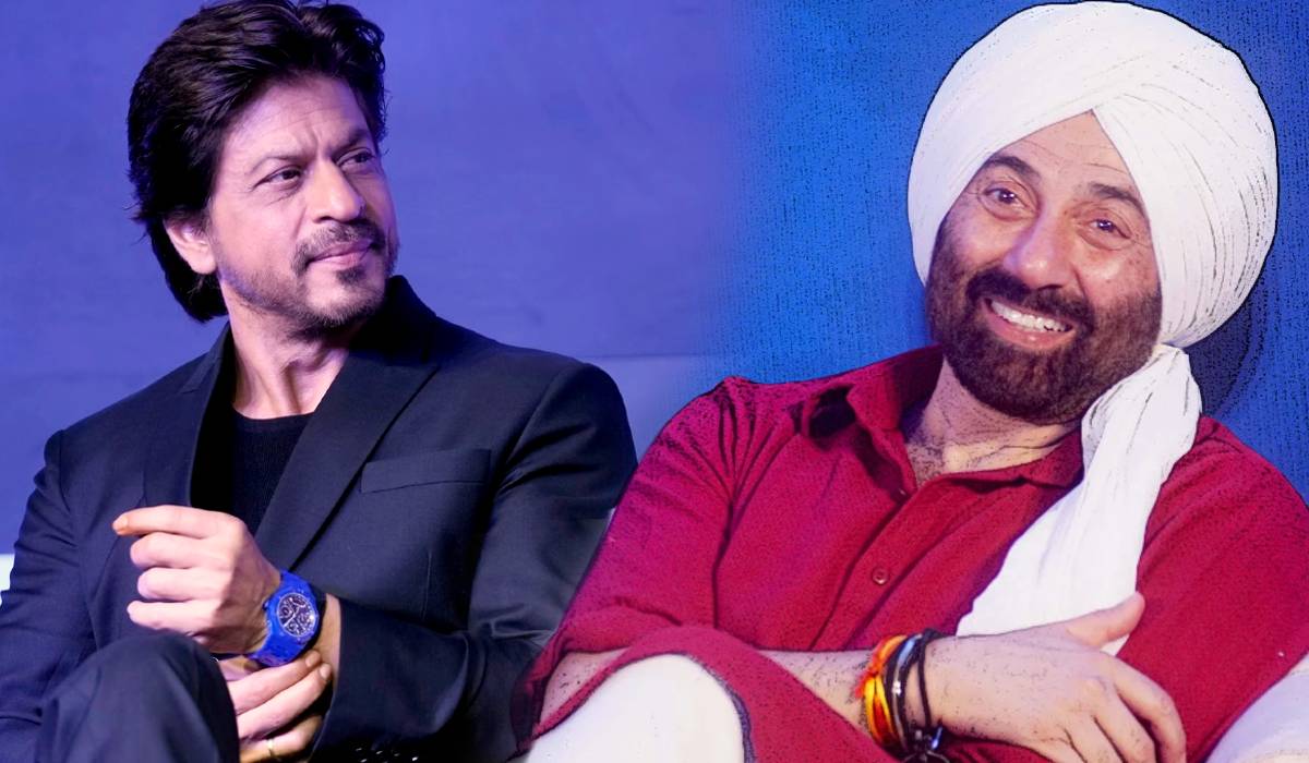 Shah Rukh Khan and Sunny Deol