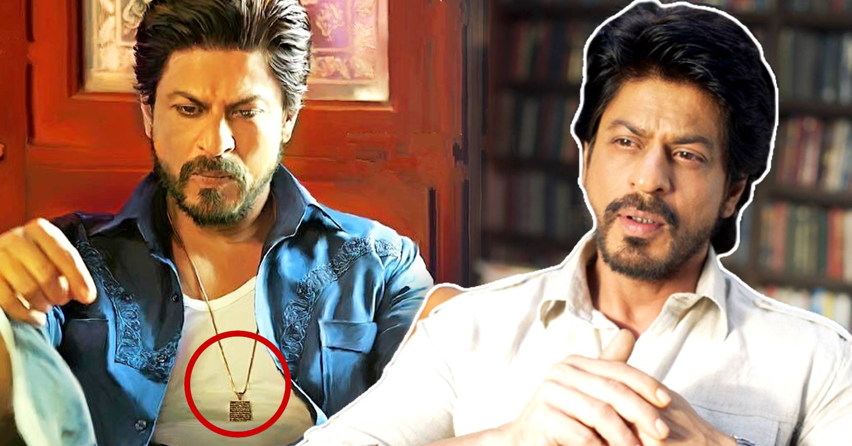 When Bollywood actor Shah Rukh Khan showed his gold locket featuring his parents’ picture