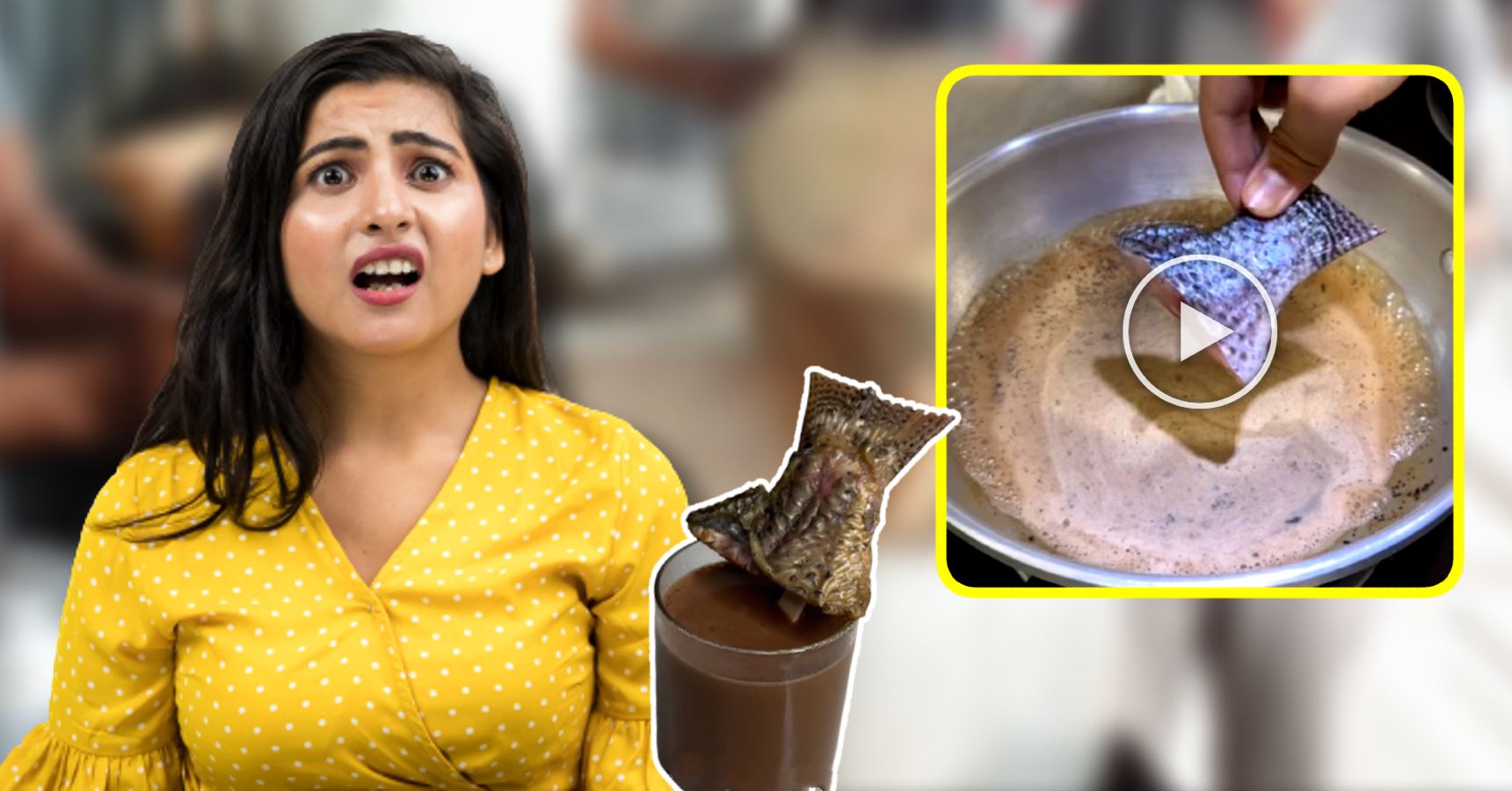 Bangladeshi food vlogger made fish tea video goes viral on social media