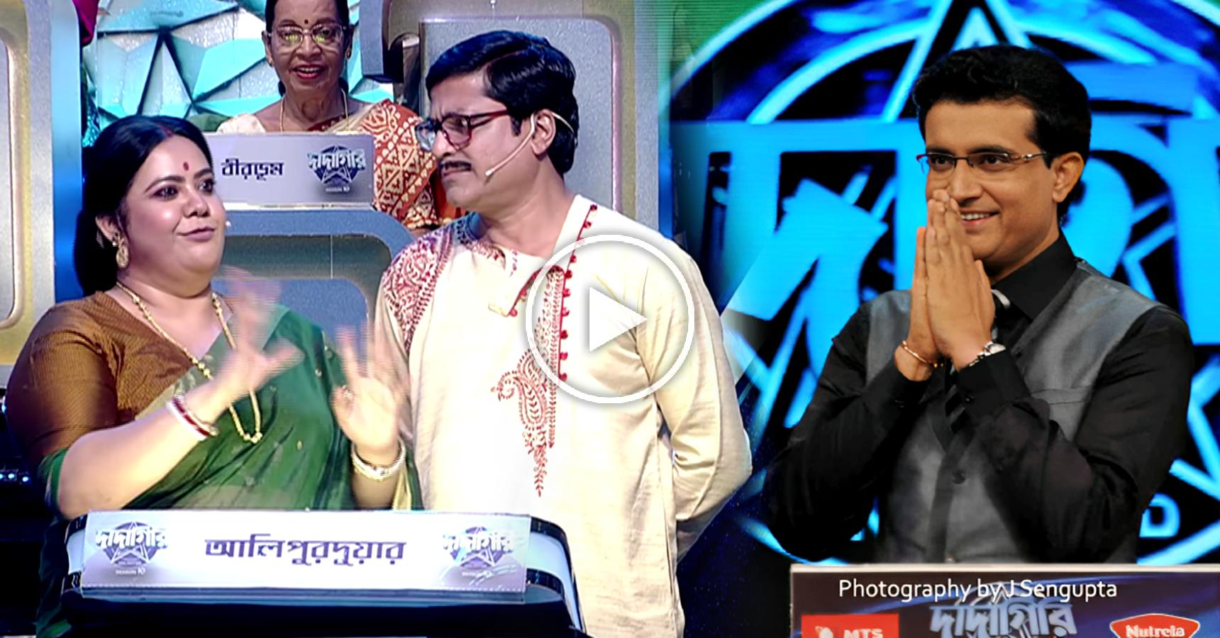 Neem Phooler Madhu Babuur Maa actress Arijita Mukherjee on Dadagiri Set questions Sourav Ganguly