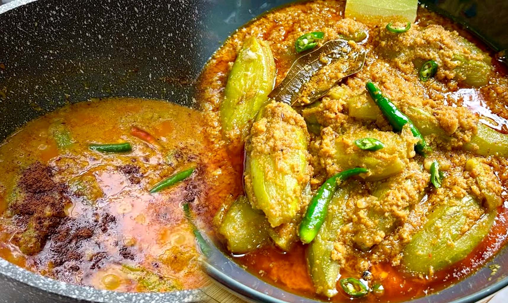 Potol Chingri Malaikari Recipe