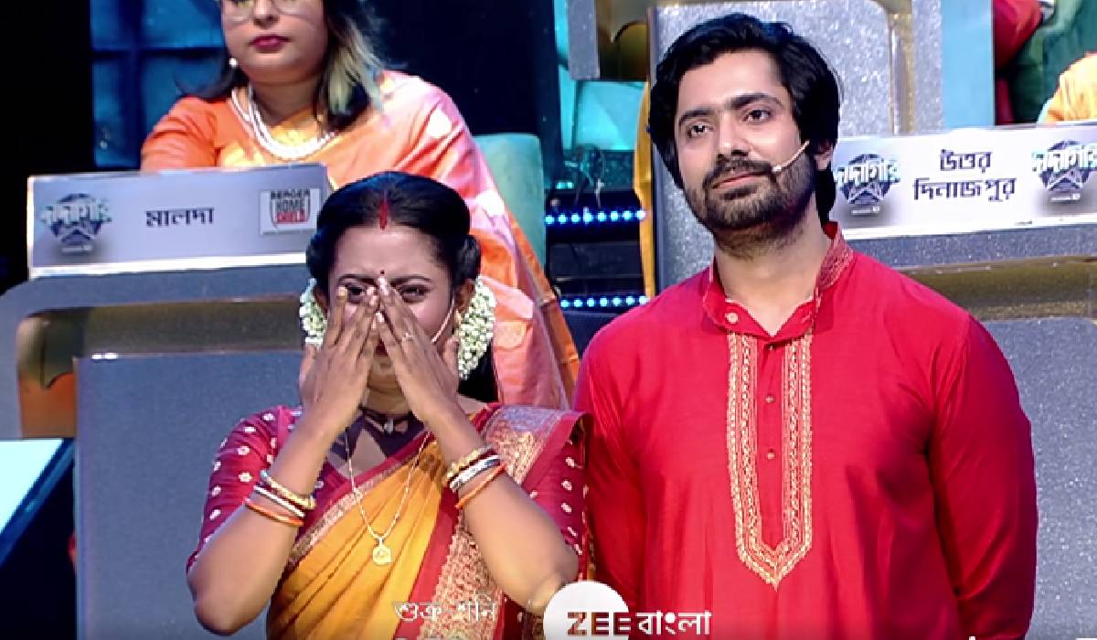 Shruti Das crying in Dadagiri stage