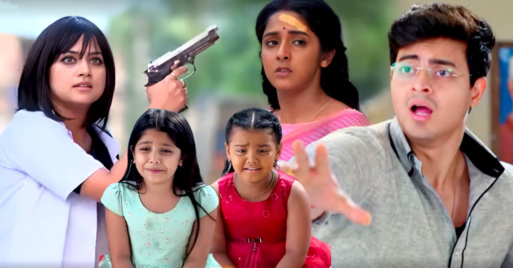 Star Jalsha Bengali serial Anurager Chhowa Mishka tries to shoot Deepa again