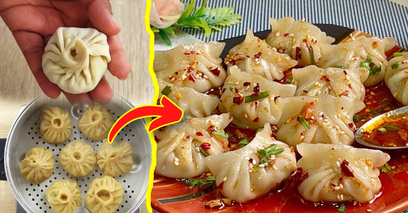 Tasty Chicken Momo Recipe