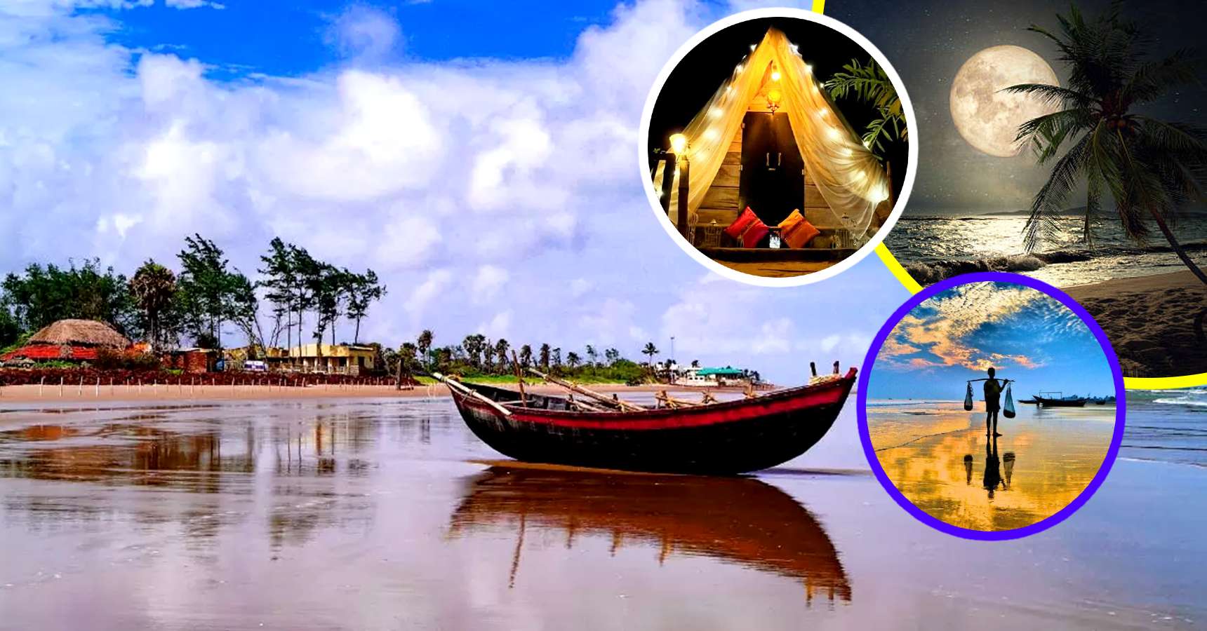 Travel destination you can visit Dakshin Purushottampur sea beach for weekend trip