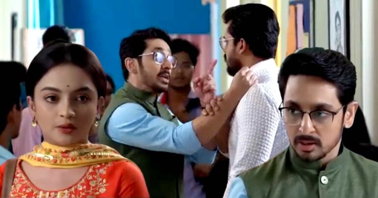 Iccheputul serial Neel's bad behaviour with Jishnu infront of college students