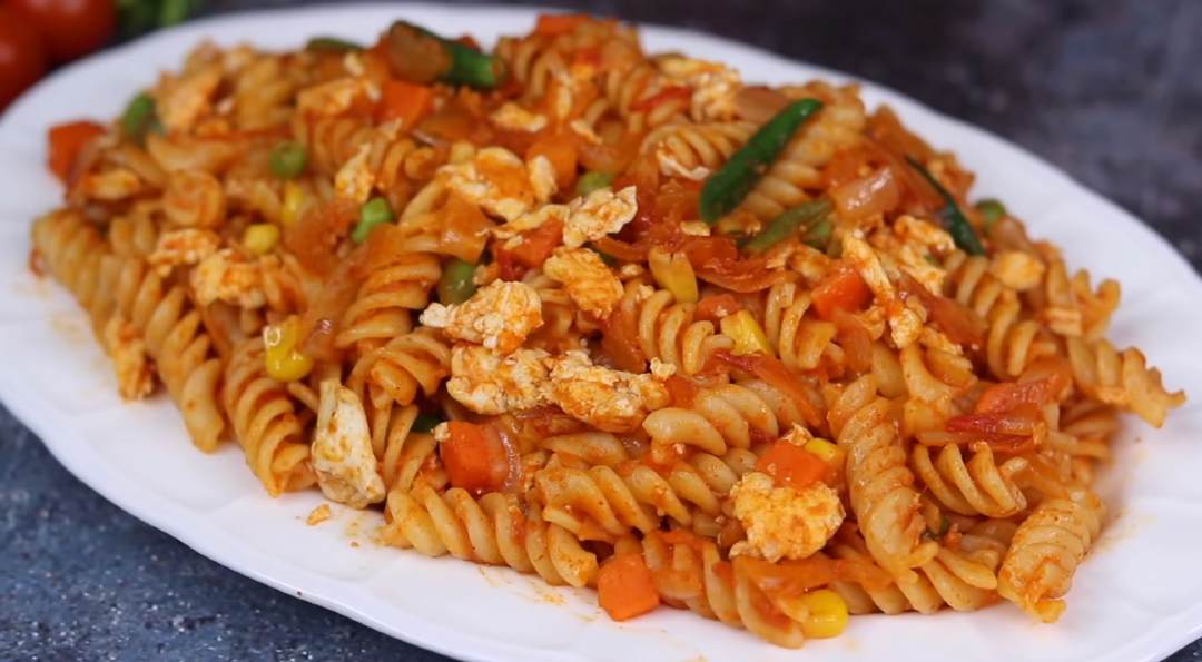 Evening Snacks Masala Pasta Cooking Recipe