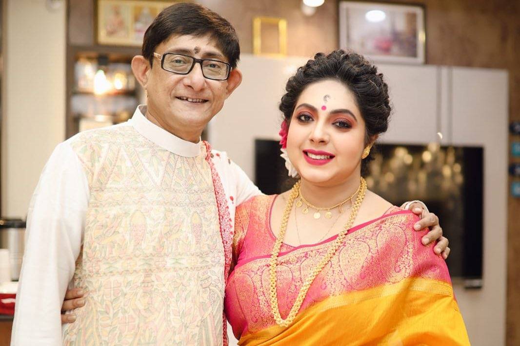 Kanchan Mullick and Sreemoyee Chattoraj celebrated Rash Purnima together