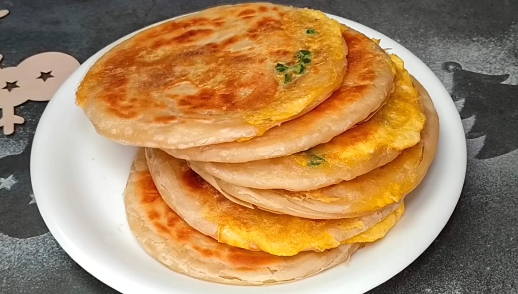 Morning Breakfast Egg Paratha Recipe