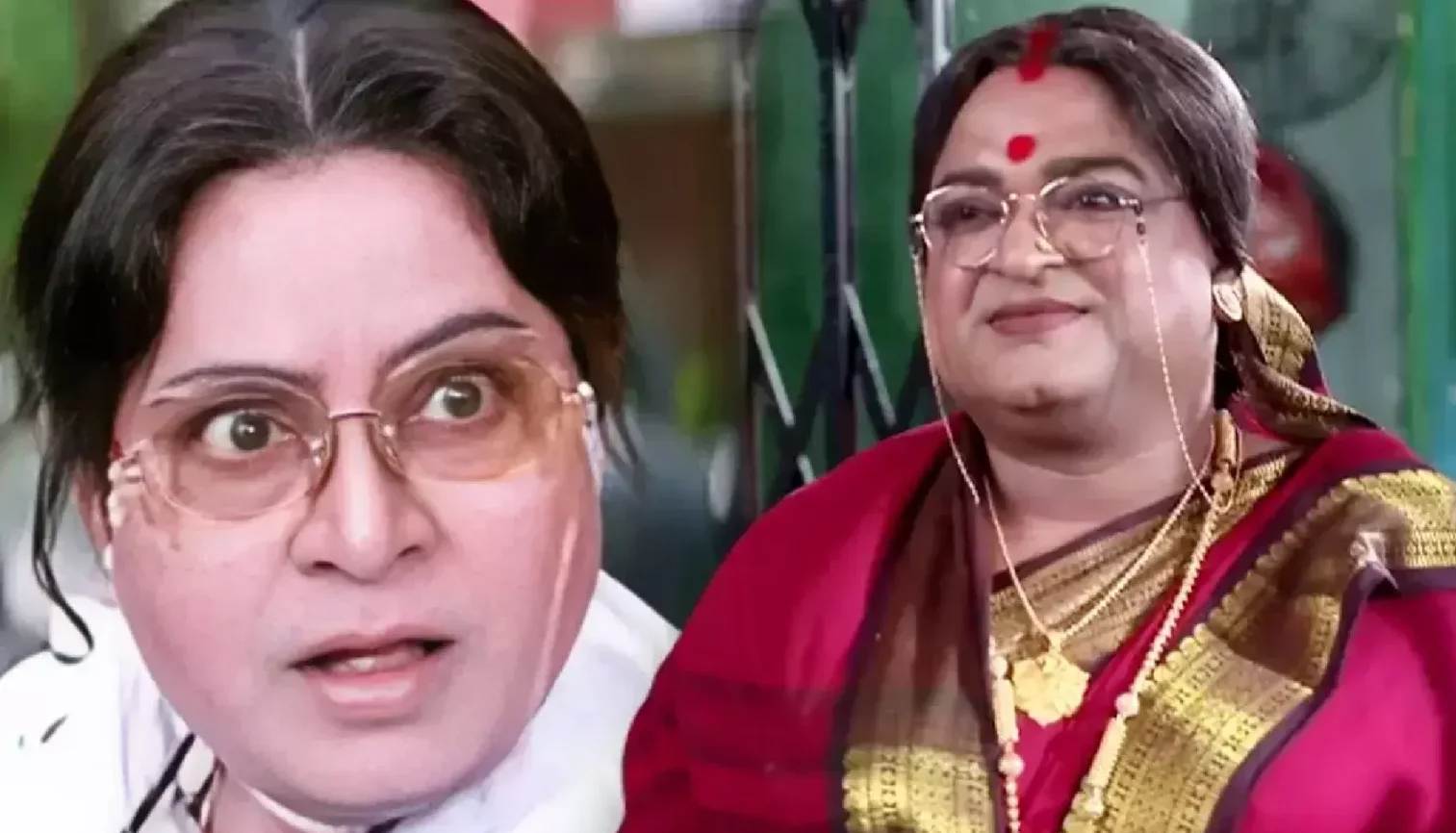 Pradip Dhar looks like Anamika Saha as Butu Sona in Neem Phooler Madhu