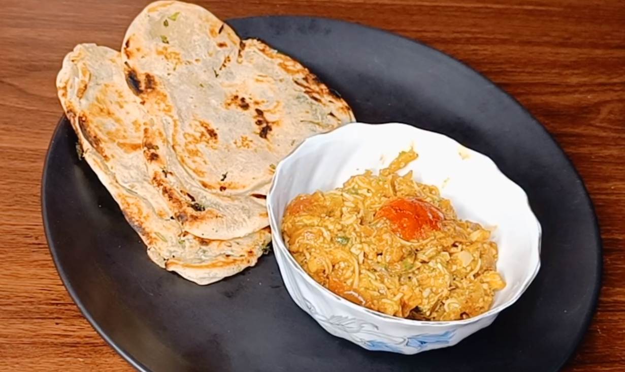 Quick Dinner Recipe with Egg Vurji
