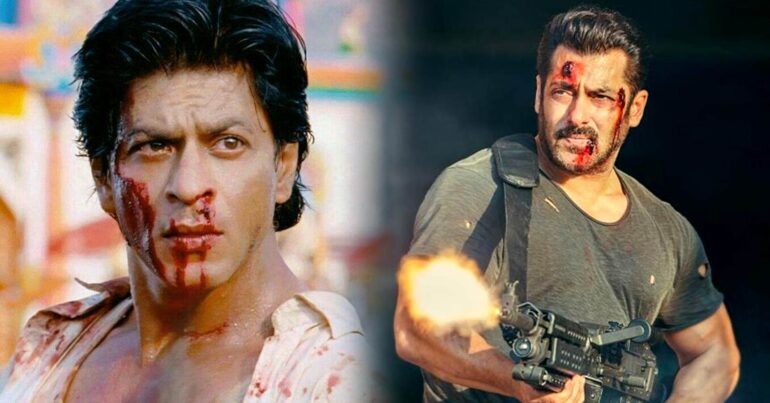 Salman Khan once Shot Shahrukh Khan during shooting of a movie
