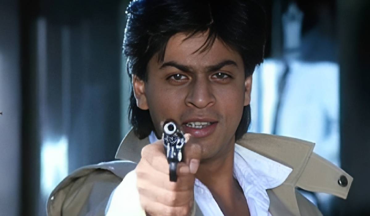 Shah Rukh Khan as villain in Darr