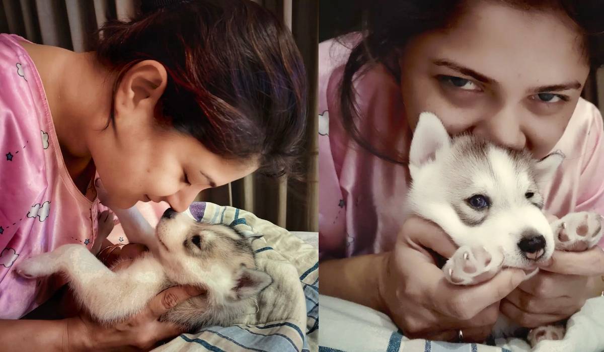 Srabanti Chatterjee shares a picture of her pet