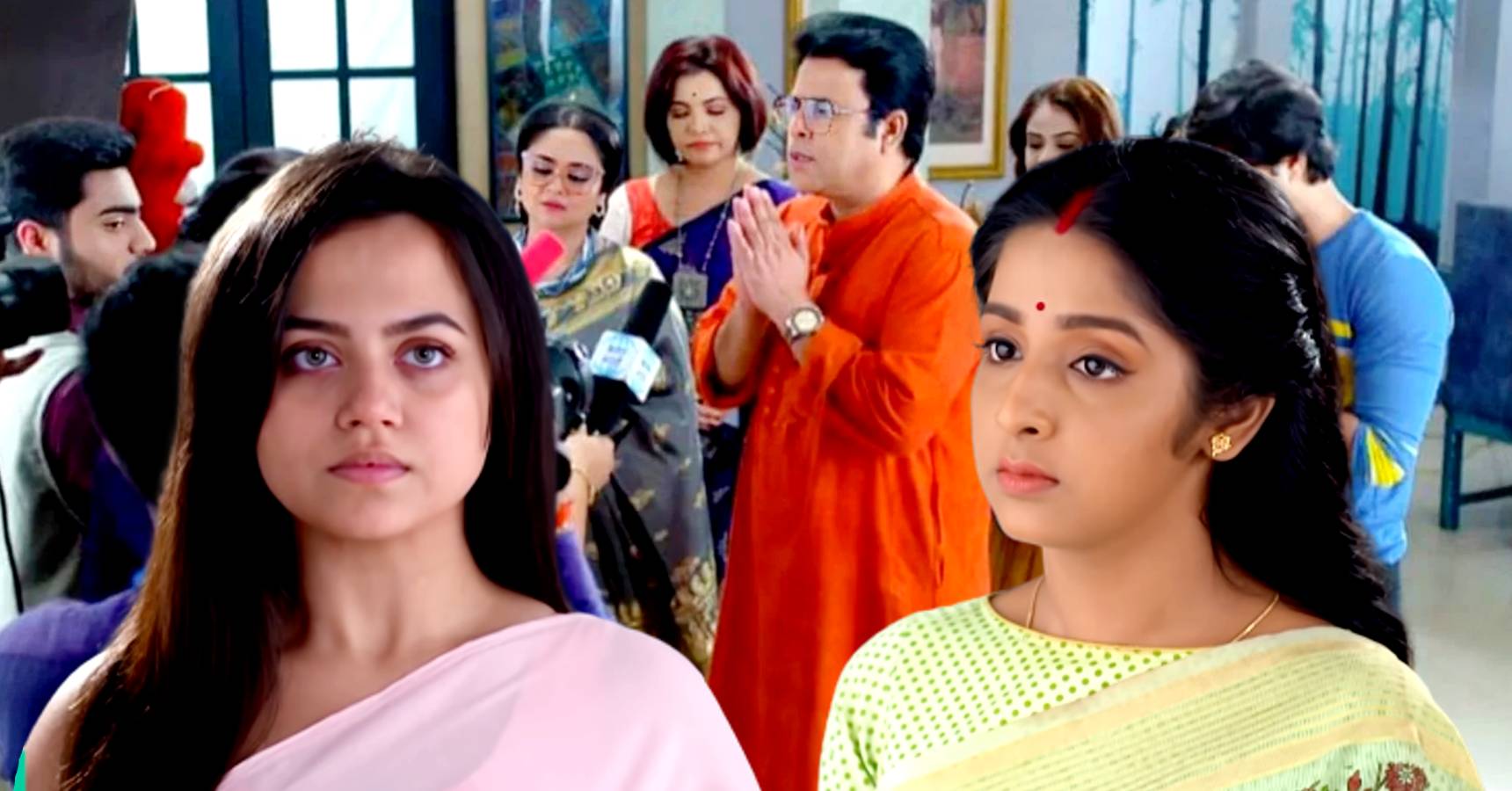 Star Jalsha Bengali serial Anurager Chhowa Deepa decided to let Mishka stay at Sengupta house