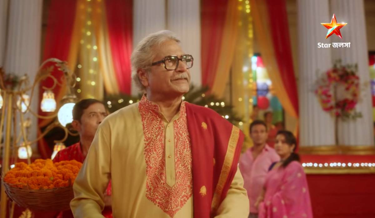 Sumanta Mukherjee as Agniva’s Grandfather in Katha serial