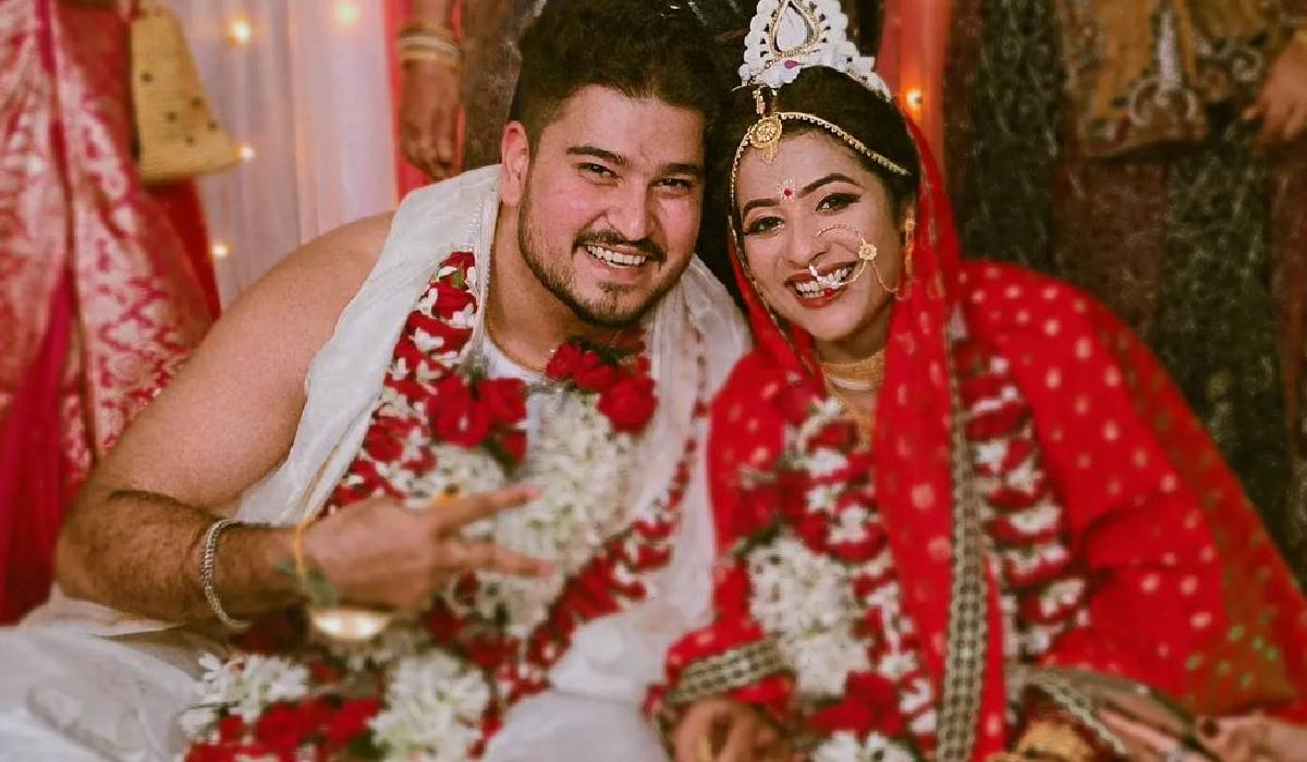 Swarnadipto Ghosh and Arpita Mondal marriage