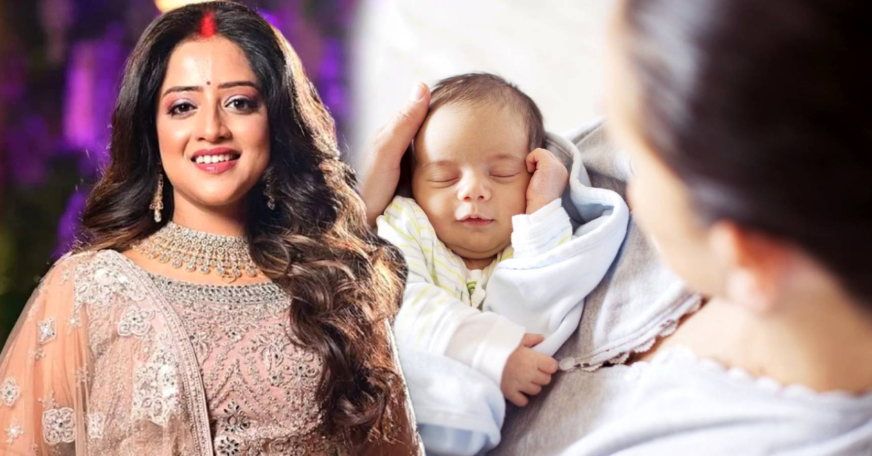 Tomay Amay Mile actress Titas Bhowmik blessed with a baby boy