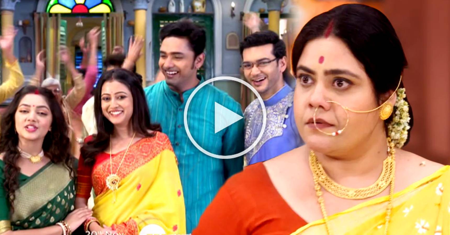 Zee Bangla Bengali serial Neem Phooler Madhu Phulki Srijan Parna anniversary promo out now