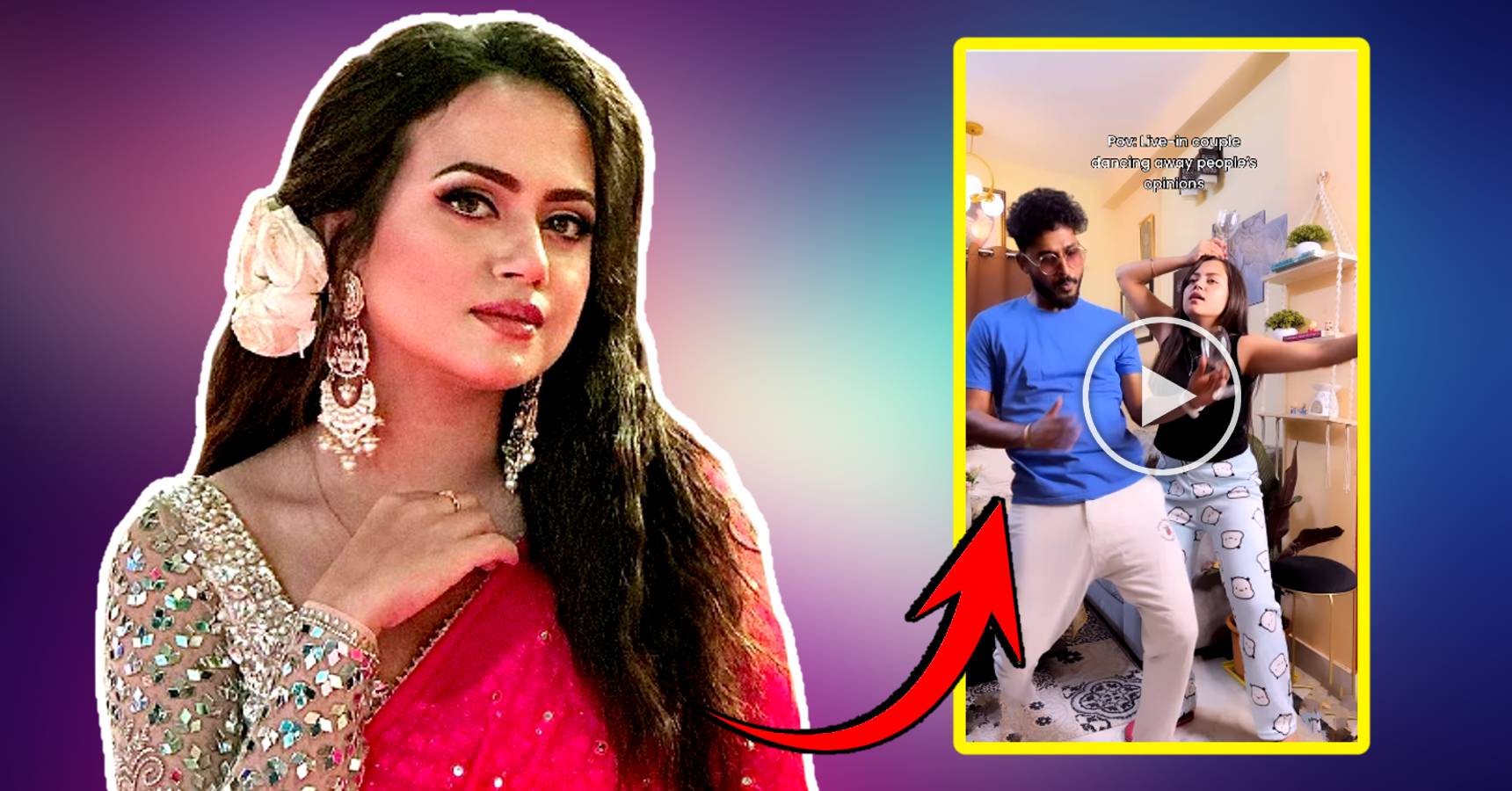 Anurager Chhowa Mishka AKA Ahona Dutta dance video goes viral
