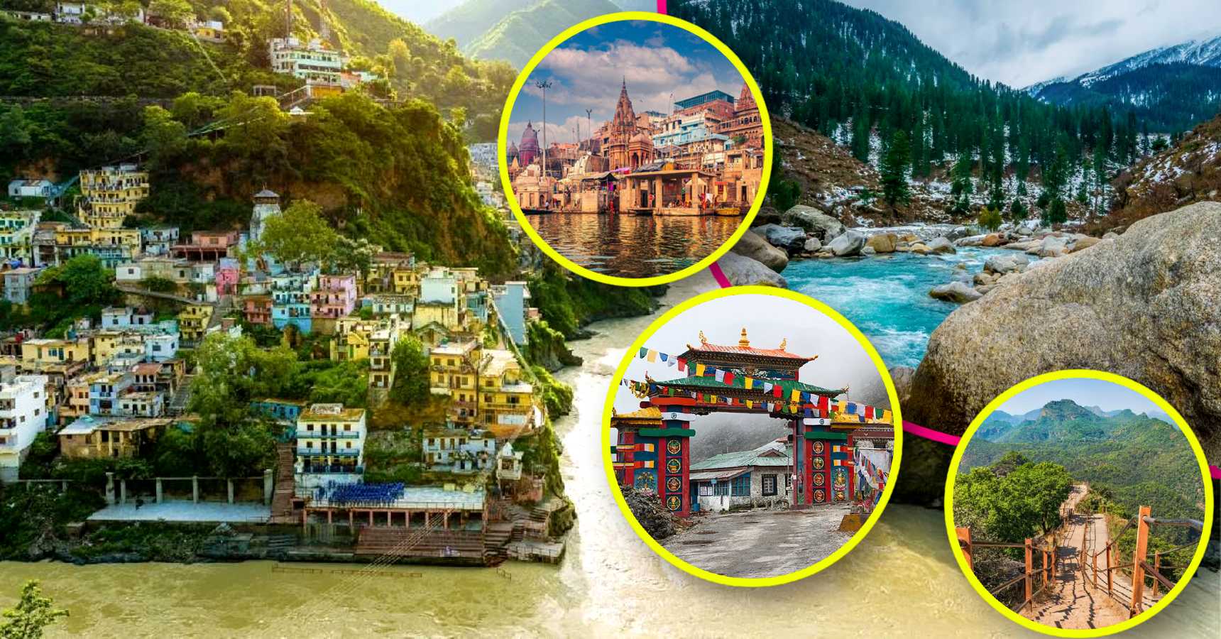 Kasol to Rishikesh 6 Places in India you can visit with just 5000 rs in hand