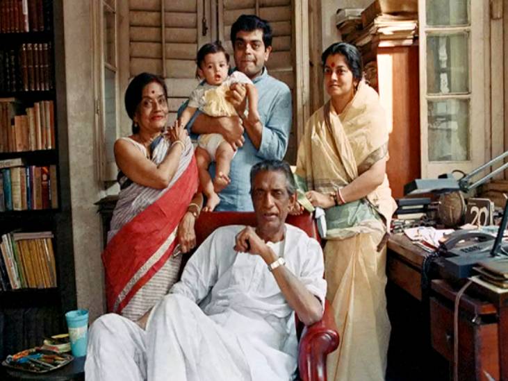 Satyajit Ray wife Bijoya Ray, Satyajit Ray family