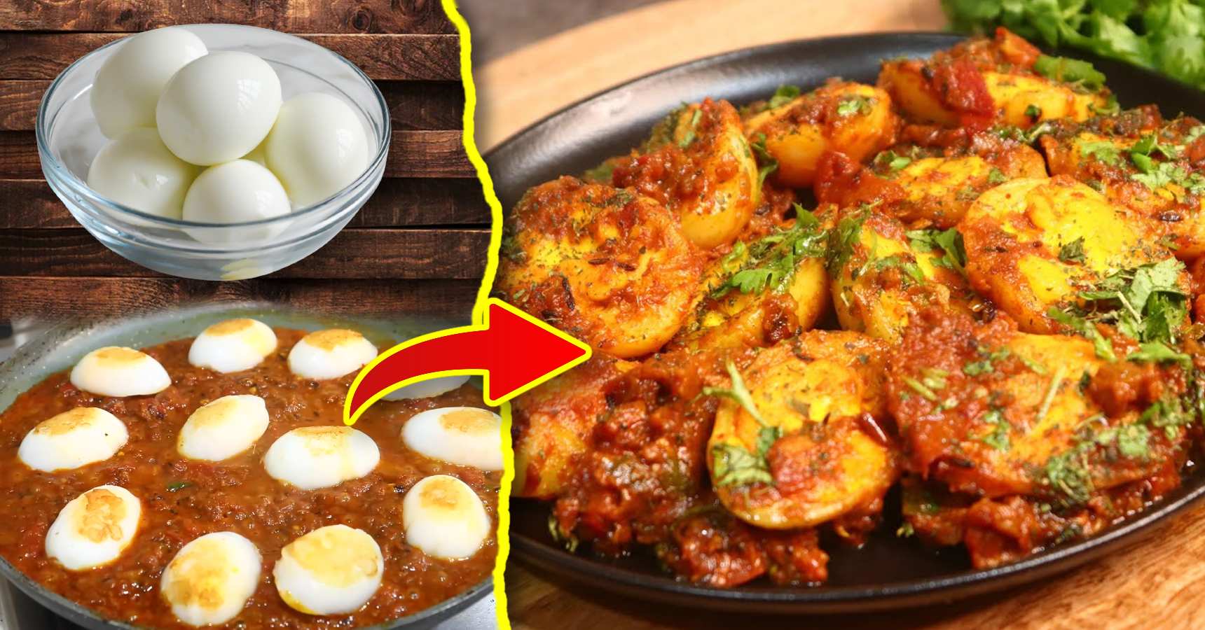 Egg Tawa Curry Cooking Recipe