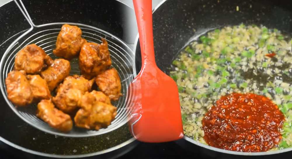 How to Cook Chinese Schezwan Chicken Recipe 