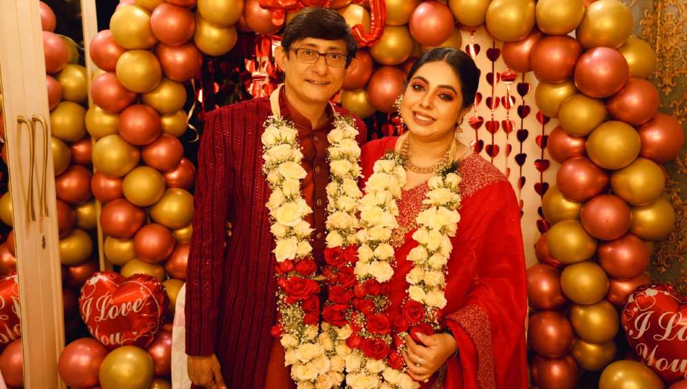 বিয়ে করলেন কাঞ্চন মল্লিক ও শ্রীময়ী চট্টরাজ, Kanchan Mullick Sreemoyee Chattoraj got Married on Valentines Day