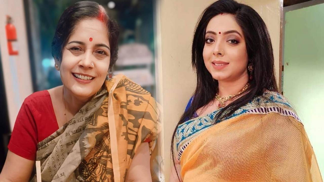 Sreemoyee Chattoraj with her mother on a date