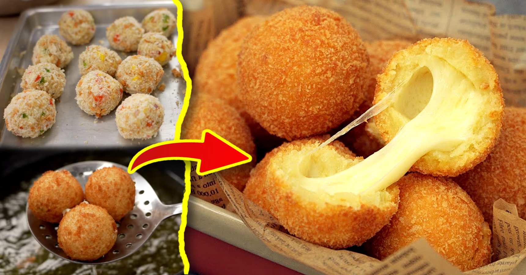 Tasty Potato Cheese Balls Recipe