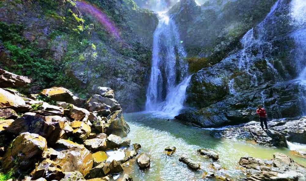 Beautiful Waterfall of Dhangikusum