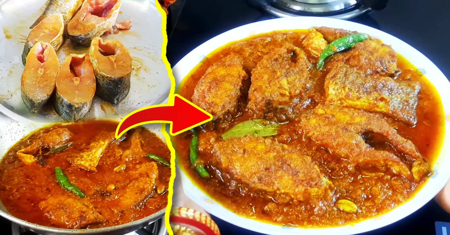 Bengali Style Vetki Kalia Recipe