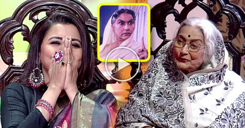 Janmabhumi Serial Fame Mita Chatterjee at Rachana Banerjee's Sho Didi no 1 video