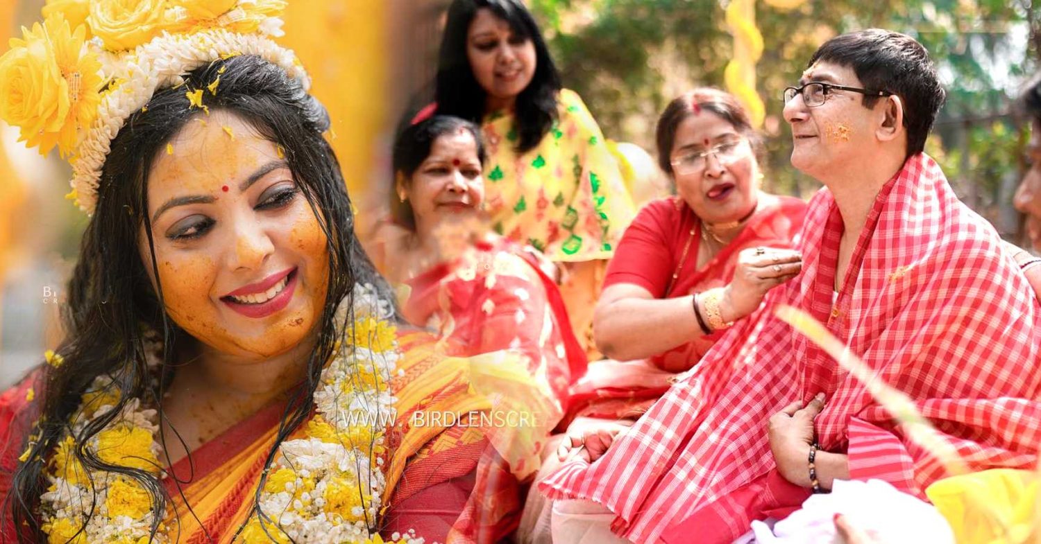 Kanchan Mullick Sreemoyee Chattoraj Marriage Haldi Ceremony